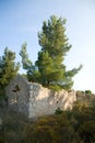 Lefkada Greece summer nature historic buildings architecture details ruins