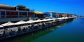 Lefkada town, View of Lefkada town in the evening, Levkas island, Ionian islands, Greece