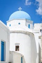 Lefkes church in Paros, Greece Royalty Free Stock Photo