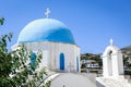 Lefkes church in Paros, Greece Royalty Free Stock Photo