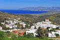 Lefkes traditional village, Paros island Royalty Free Stock Photo