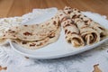 Lefse - close up