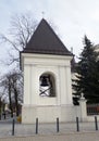 Left Bell Tower Minor Basilica in Wegrow.