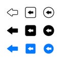 Left Button Icon : Digital Theme Technology Theme