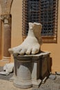 Left foot of Roman Emperor Constantine, Rome