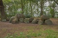 Left hand side view of Dolmen D17