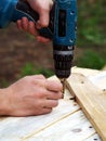 Left-handed carpentry