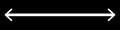 Left and right arrow, pointer, cursor in opposite direction. Intersection, navigation, forward-backward arrow element Royalty Free Stock Photo