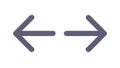 Left Right Arrows Icon, vector design Generative AI Royalty Free Stock Photo