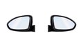 Left And Right Outside Rearview Car Mirrors Vector