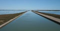 The Canal from the Rhone river to Sete, Herault depatment, Occitanie, France