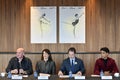 Lausanne, Switzerland, February 4, 2023 : Press conference of Lausanne Prize 2023 at Beaulieu Theatre