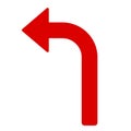 Left way navigation direction