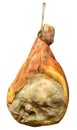 Leg of Italian speciality prosciutto ham Royalty Free Stock Photo