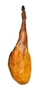 Leg of spanish serrano ham Royalty Free Stock Photo