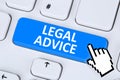 Legal advice compliance consultation information info company on Royalty Free Stock Photo