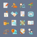 Legal Compliance Icons Set