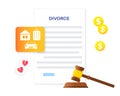 Legal divorce procedure