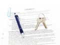 Legal document for sale Royalty Free Stock Photo