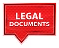 Legal Documents misty rose pink banner button