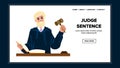 legal judge sentence vector