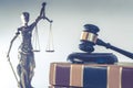 Legal law concept image, scales of justice Royalty Free Stock Photo