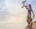 Legal law concept image, scales of justice Royalty Free Stock Photo