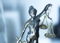 Legal law firm statue Royalty Free Stock Photo