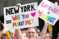 Legal marriage-Pride Parade NYC 2011