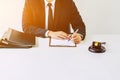 The legal office or the lawyer`s office provides legal advice for use in business operations and hire purchase contracts