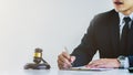 The legal office or the lawyer`s office provides legal advice for use in business operations and hire purchase contracts