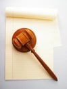 Legal pad Royalty Free Stock Photo