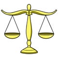 Legal Scales of Justice
