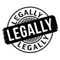 Legally rubber stamp Royalty Free Stock Photo