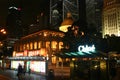 the Legco Building, corride at night, hk 18 sept 2004