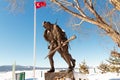 1919 The Legend of Kars and Monument Sculpture Royalty Free Stock Photo
