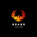 Legend Majestic Firebird Logo Design