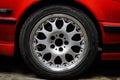 Legendary alloy sport rims on beautiful wheels