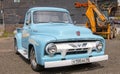 The Legendary american pickup Ford 1954 F-100 Royalty Free Stock Photo