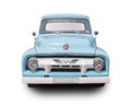 The Legendary american pickup Ford 1954 F-100. White background Royalty Free Stock Photo