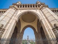 The legendary architecture of the Gateway of India in Mumbai. Royalty Free Stock Photo