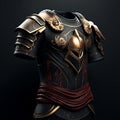 Legendary Armor T-shirt With Spartan-themed Design Royalty Free Stock Photo