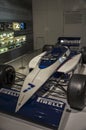 Legendary Brabham BT52 formula one race car 1983 displayed on exhibition at BMW museum in Munich