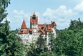 Legendary Bran Castle, Dracula Residence. Transylvania, Romania Royalty Free Stock Photo