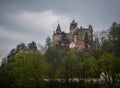 Legendary Bran Castle, Dracula Residence in Transylvania, Romania Royalty Free Stock Photo