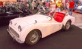 Legendary British classic car 1960s Triumph TR3A Royalty Free Stock Photo