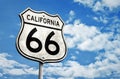 Legendary California Route 66 roadsign