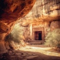 The legendary Cave of Machpela, burial site of the biblical patriarchs and matriarchs