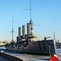 Legendary cruiser Aurora.