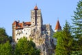 Legendary Dracula`s Castle of Bran Royalty Free Stock Photo